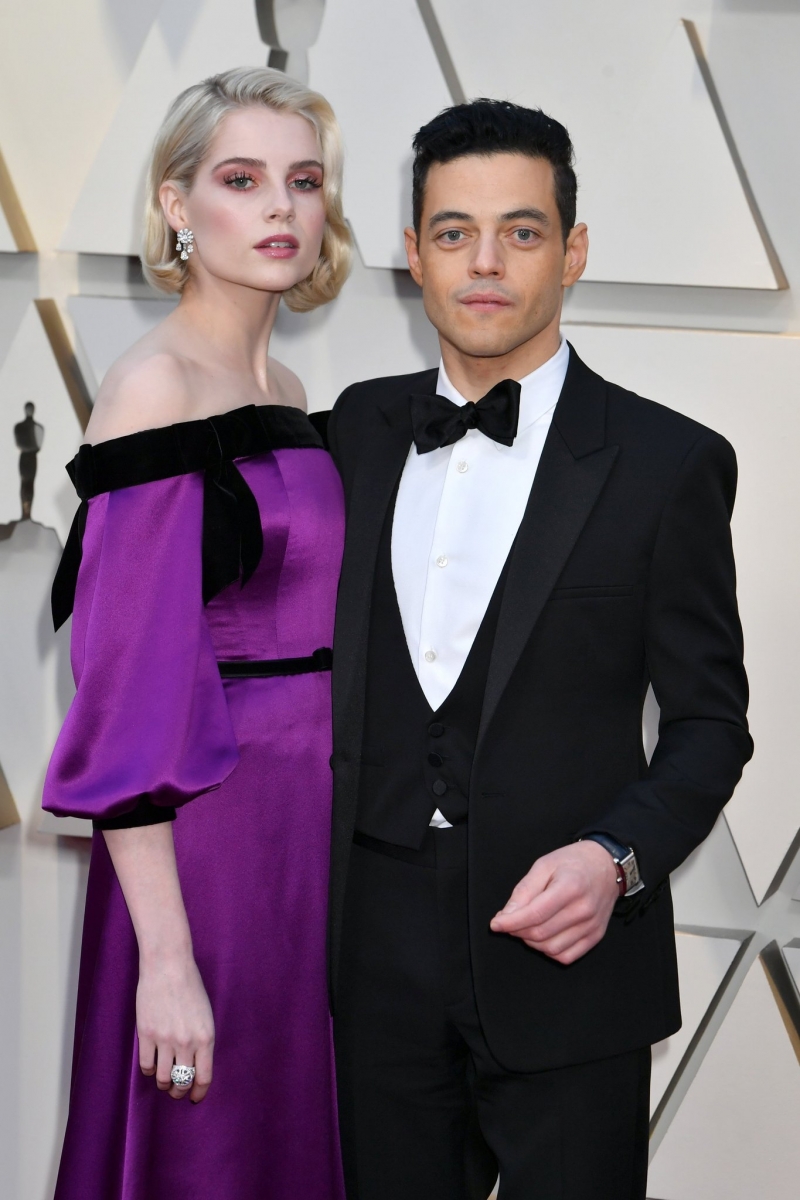 rami malek and lucy boynton red carpet rami malek and lucy boynton red carpet