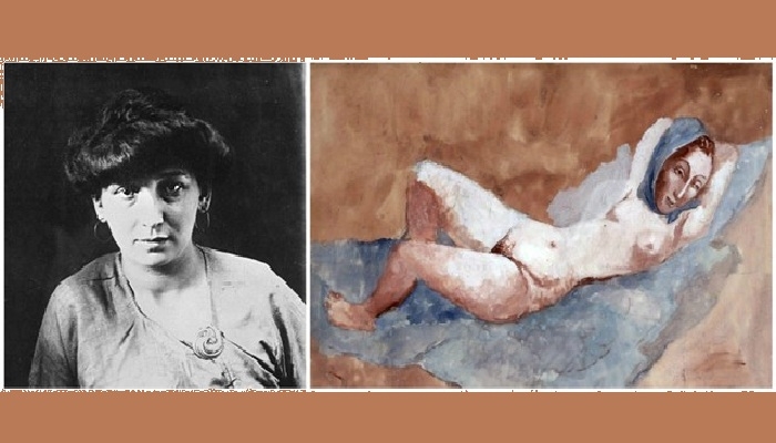 "შიშველი ქალი" 1906